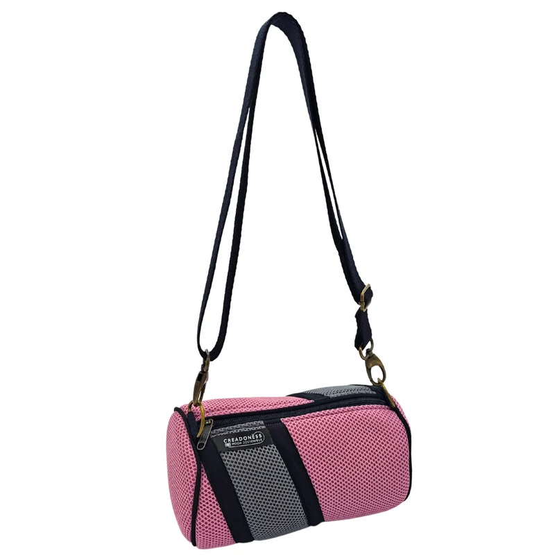 Bolso Básico Rosa-Gris
