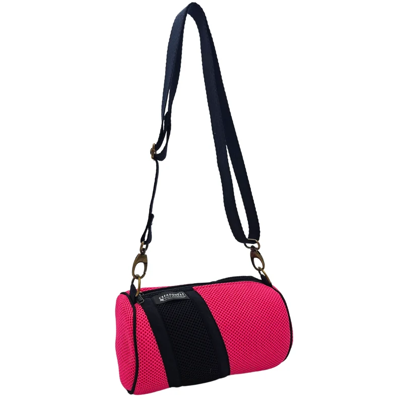 Bolso Básico Fucsia-Negro