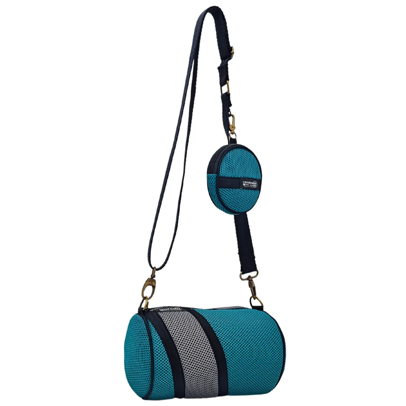 Bolso con Monedero Verde-Gris