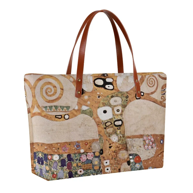L'Arbre de Vie Painting by Gustav Klimt Art Tote Bag