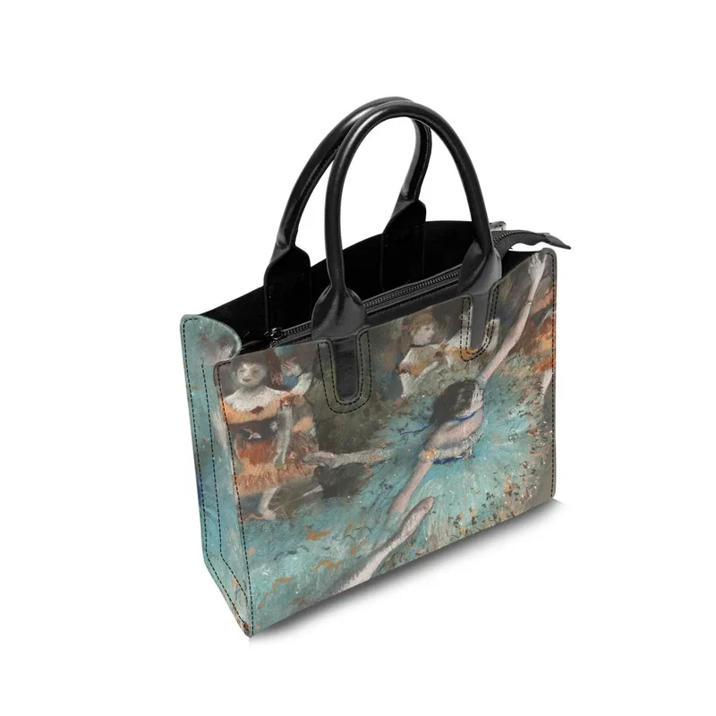 Swaying Dancer Painted by Edgar Degas Fashion Handbag
