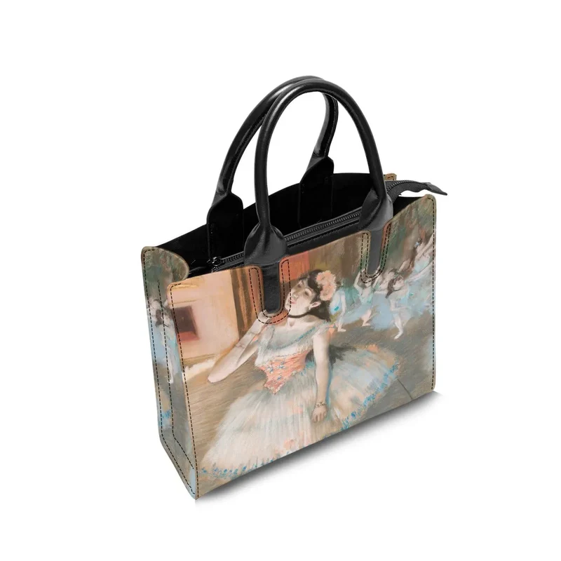 The Star Ballet Dancer by Edgar Degas Art Handbag