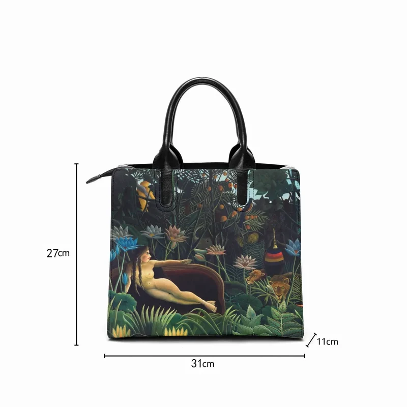 Henri Rousseau's The Dream Painting Fashion Handbag