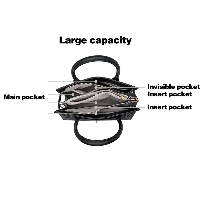 Genuine Leather Women Bags Business Handbags