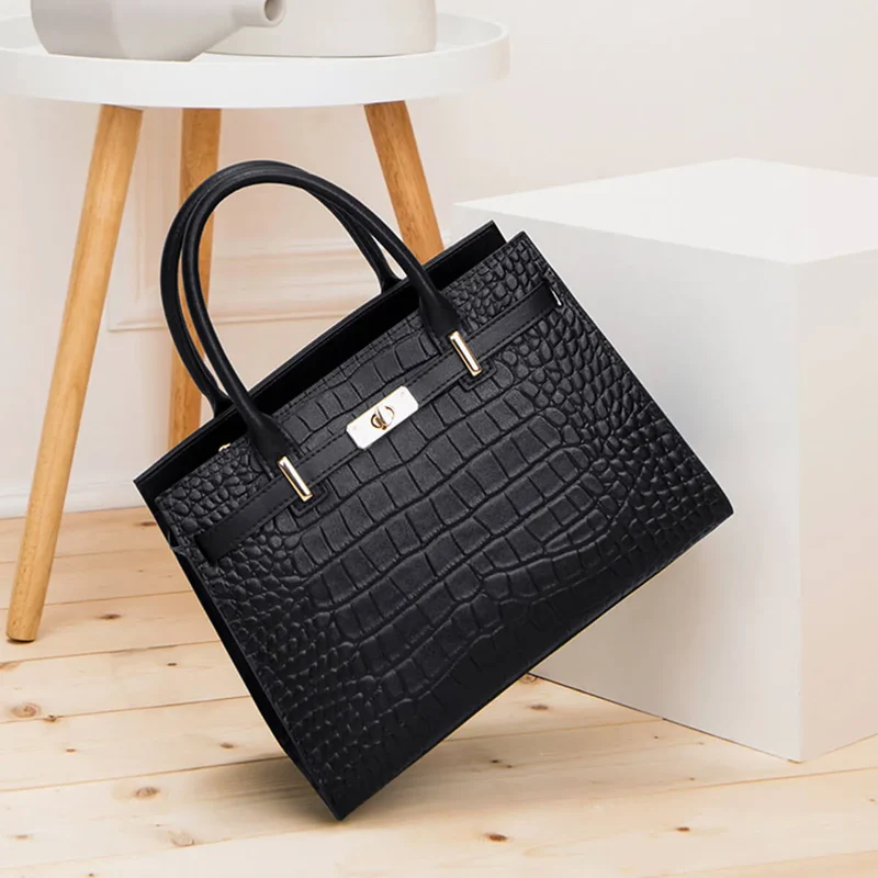 Genuine Leather Women Bags Business Handbags