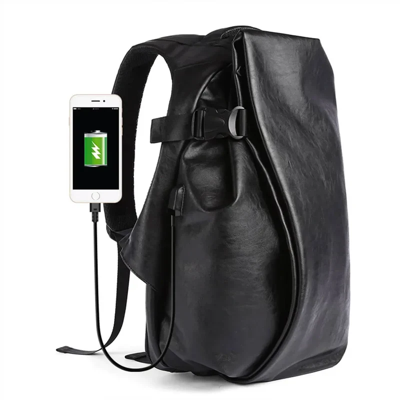 Fashion Style High-Quality USB Charge Travel Laptop Waterproof Backpack