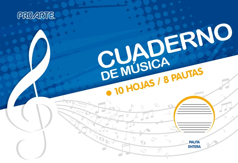 PROARTE CUADERNO DE MÚSICA