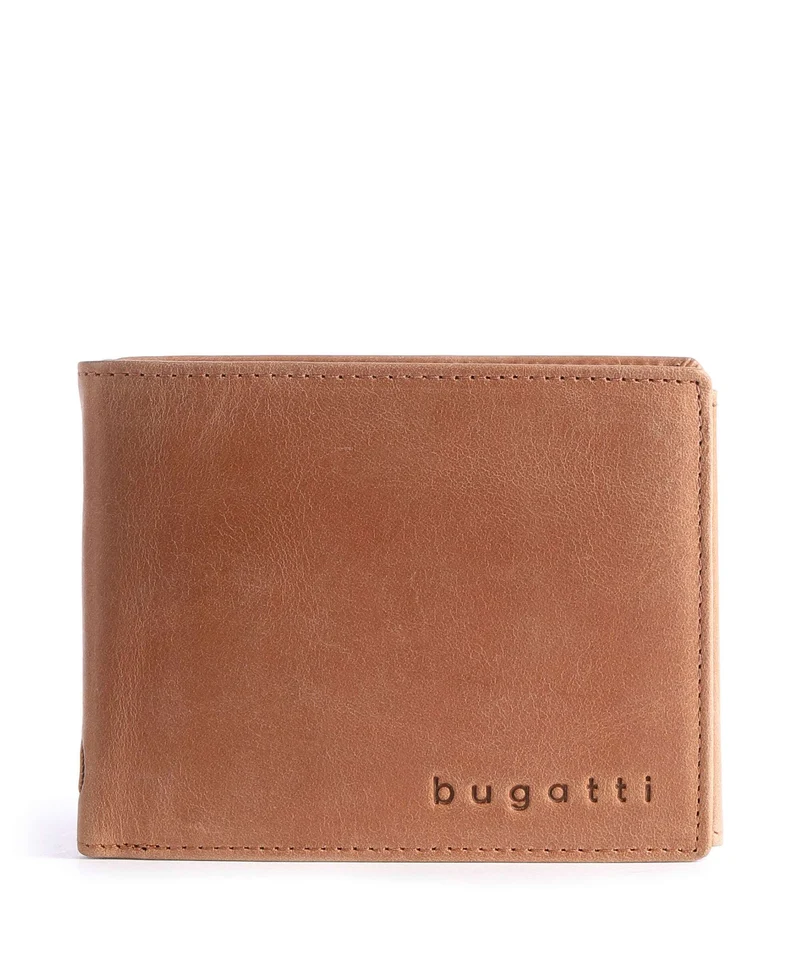 Bugatti Volo Monedero cognac
