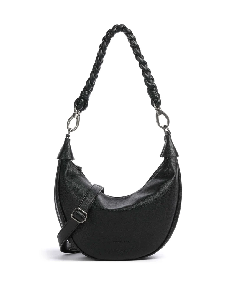 FredsBruder Good Vibes Only Bolso de hobo black