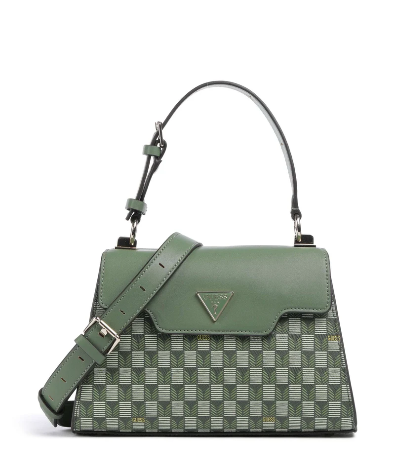 Guess G Wave Bolso de mano green logo