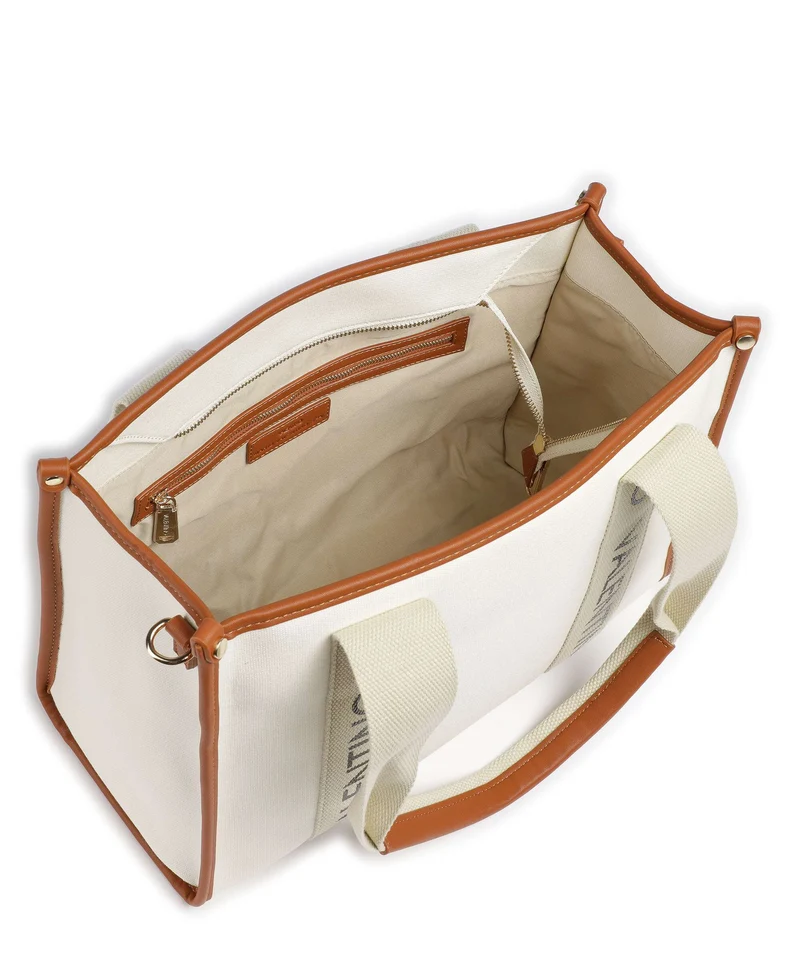 Valentino Bags Candle Bolsa shopping naturale/cuoio