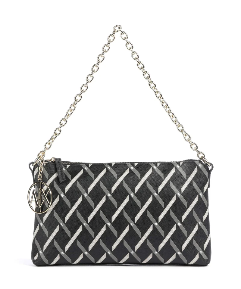 Armani Exchange Gynger Logo Bolso de hombro black