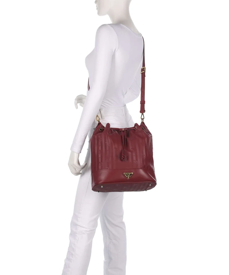 Maison Mollerus Vinerus Niesen Bucket bolso de mano antique rot