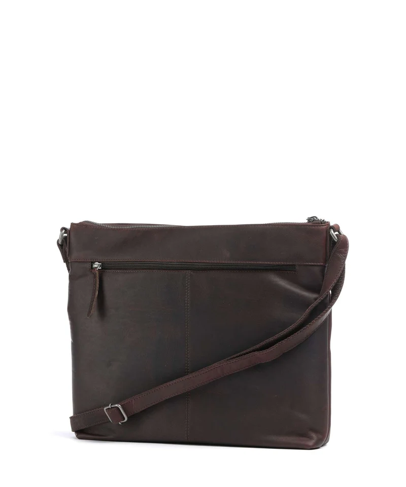 The Chesterfield Brand Wax Pull Up Cow Cartagena Bandolera brown