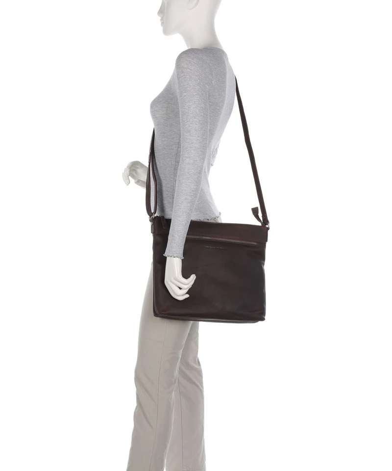 The Chesterfield Brand Wax Pull Up Cow Cartagena Bandolera brown
