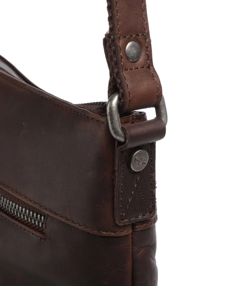 The Chesterfield Brand Wax Pull Up Cow Cartagena Bandolera brown