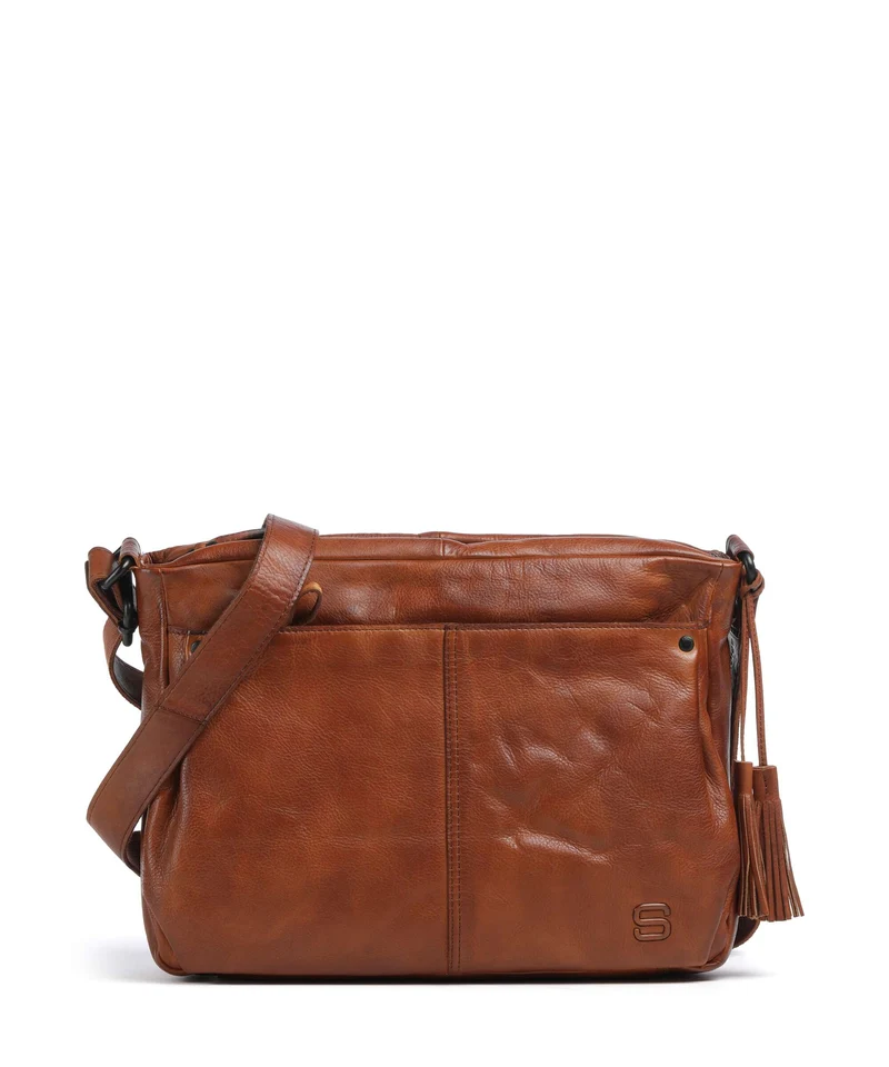 Spikes & Sparrow Apache Charmayne Bolso de hombro brandy