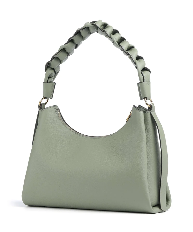 Coccinelle Boheme Grana Double Bolso de hombro greenery/rosett