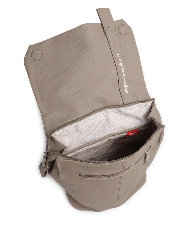 Zwei Mademoiselle.M MR13 Mochila nubuk/cappuccino