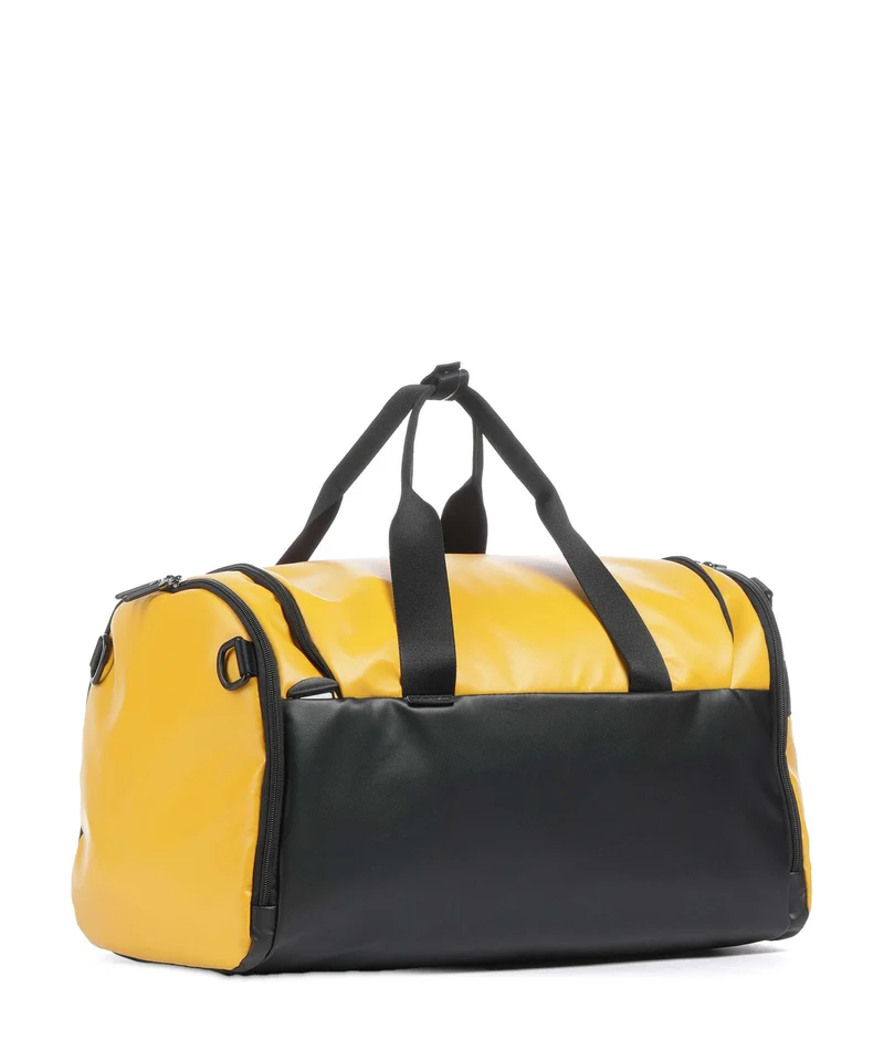Mandarina Duck Eco Coated Bolsa de fin de semana duck yellow