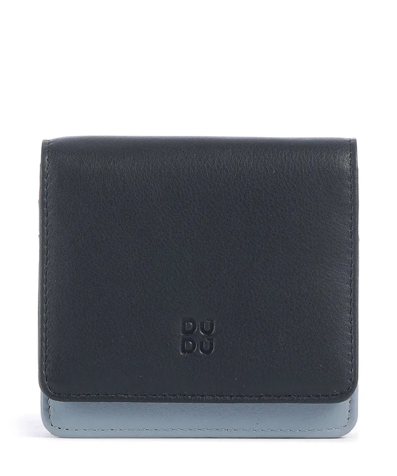 DuDu Bags Flores Monedero navy