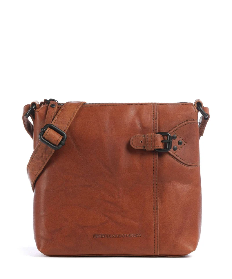 Spikes & Sparrow Bronco Serina Bandolera brandy