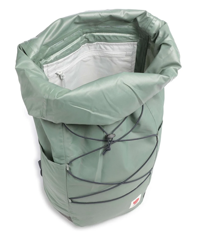 Fjällräven High Coast 26 Mochila roll-top patina green