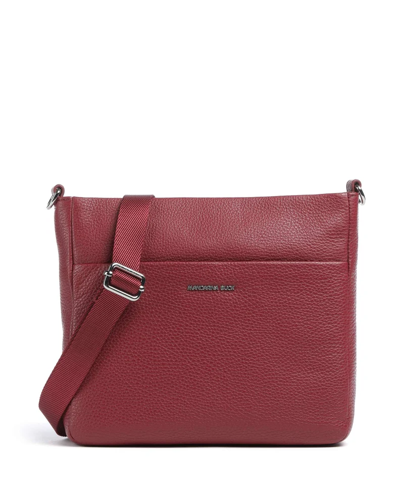 Mandarina Duck Mellow Leather Bandolera grape