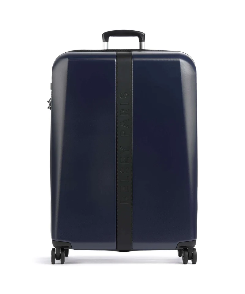 Delsey Paris Promenade Hard 2.0 Maleta con 4 ruedas marineblau