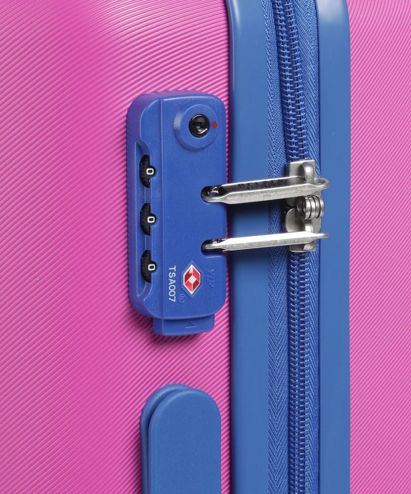 Delsey Paris x United Colors of Benetton Fabrica Maleta con 4 ruedas purple