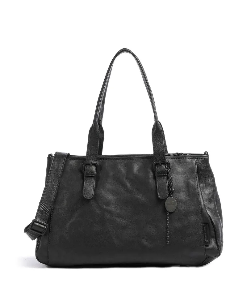 Aunts & Uncles Grandma's Luxury Club Mrs. Shortbread Bolsa shopping black smoke