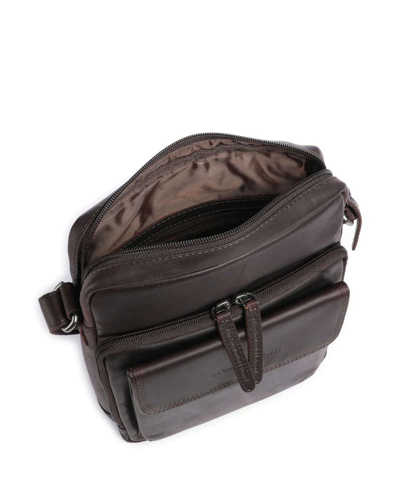 The Chesterfield Brand Wax Pull Up Cow Montira Bandolera brown