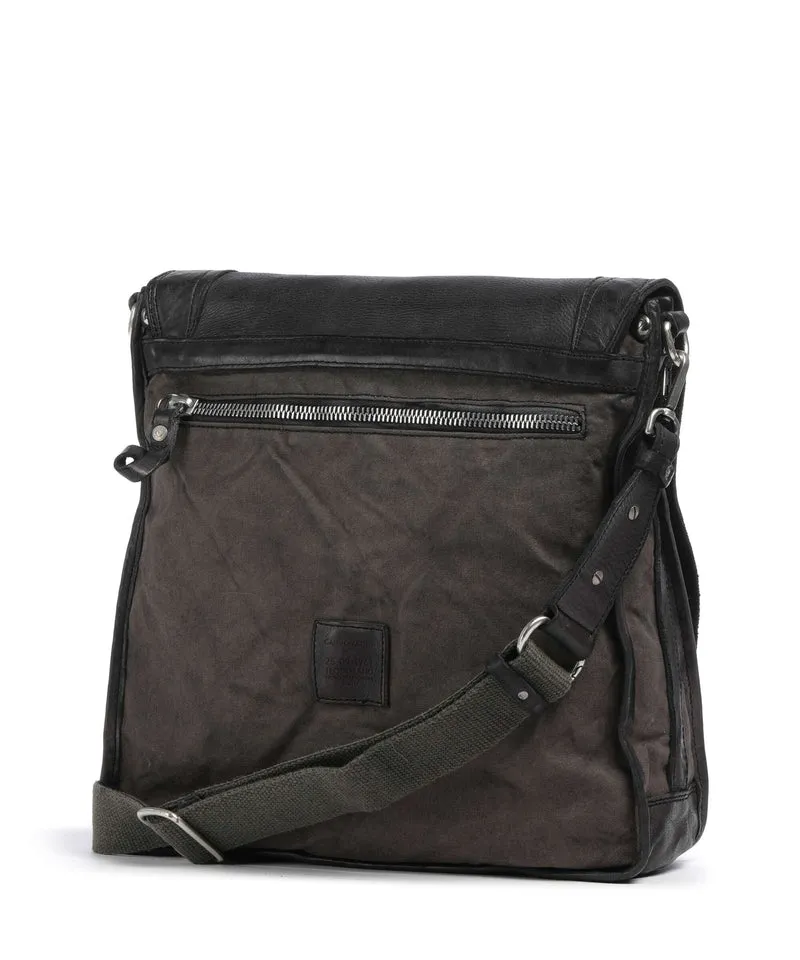 Campomaggi Bolso de mensajero verde militare/grigio