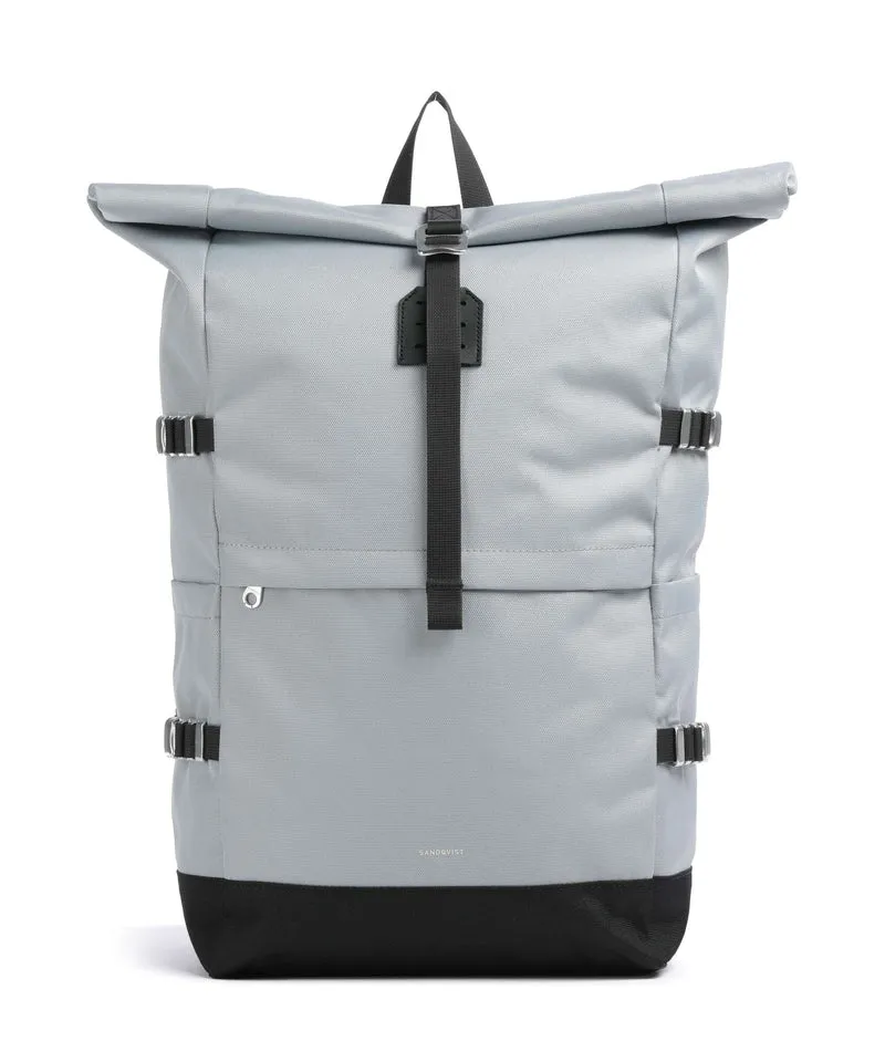 Sandqvist Icon L Mochila roll-top ice blue