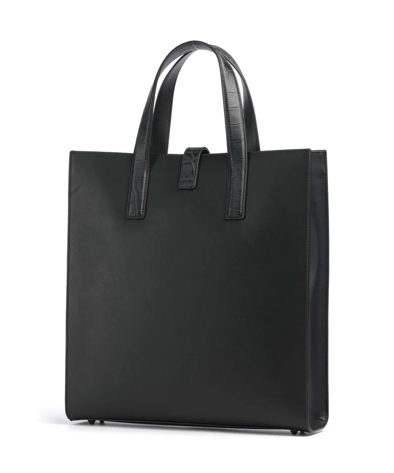 Emporio Armani Cocco Touch Bolso de mano black beauty