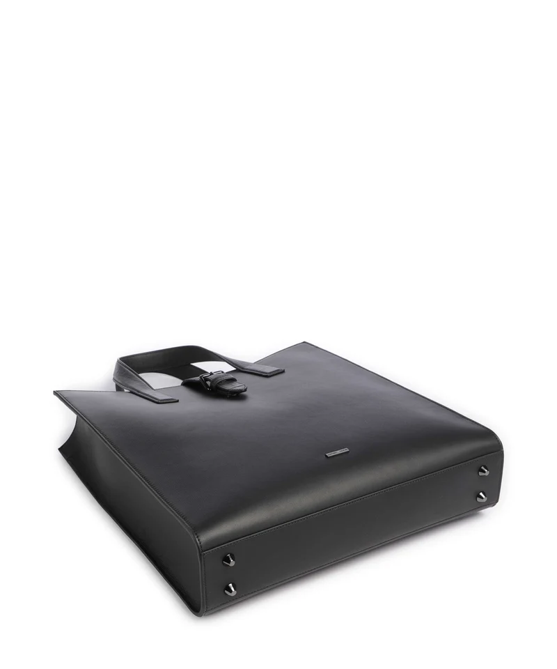 Emporio Armani Cocco Touch Bolso de mano black beauty