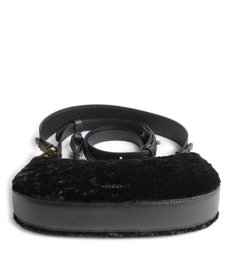 Coccinelle Merveille Astrakan Bolso de hombro noir