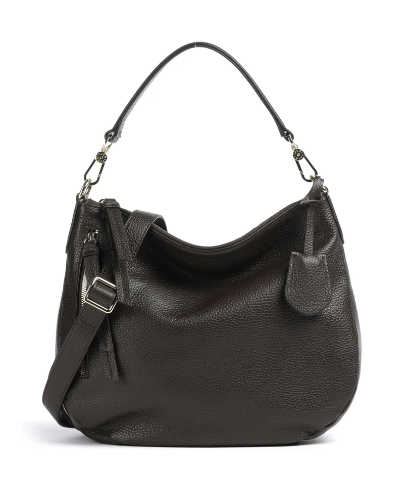 Abro Adria Juna Small Bolso de hobo dark brown