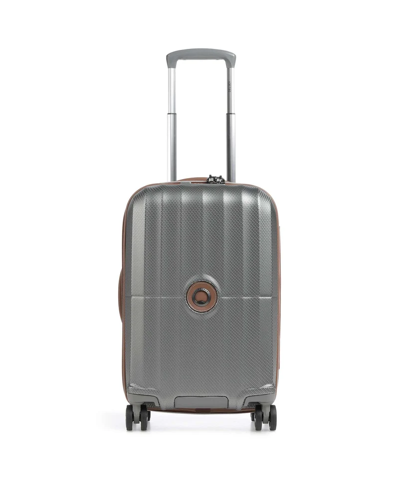 Delsey Paris Carrousel Maleta con 4 ruedas platin