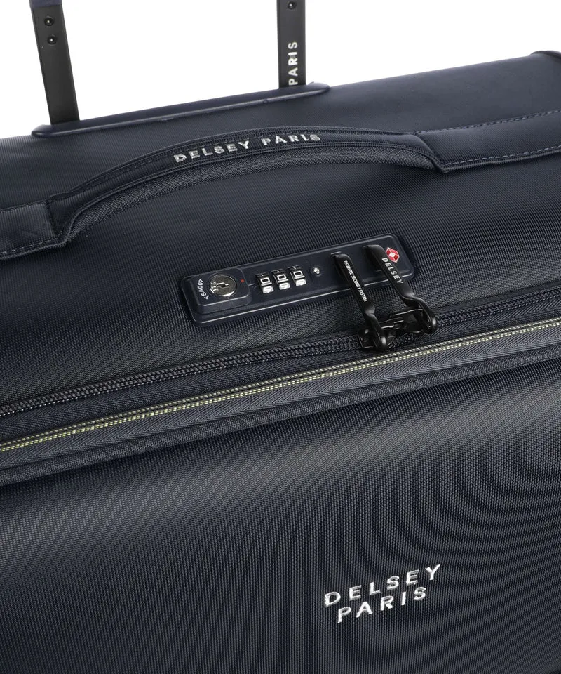 Delsey Paris Brochant 3 Maleta con 4 ruedas marineblau