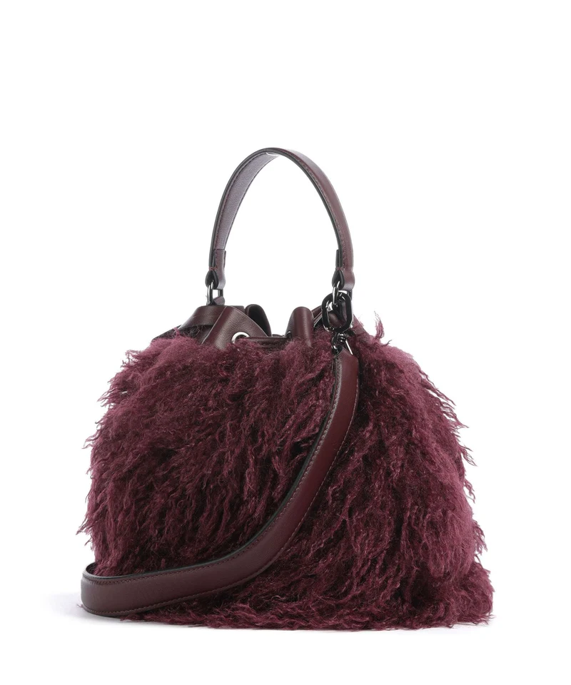 Karl Lagerfeld K/Weave Bucket bolso de mano windsor/burgundy