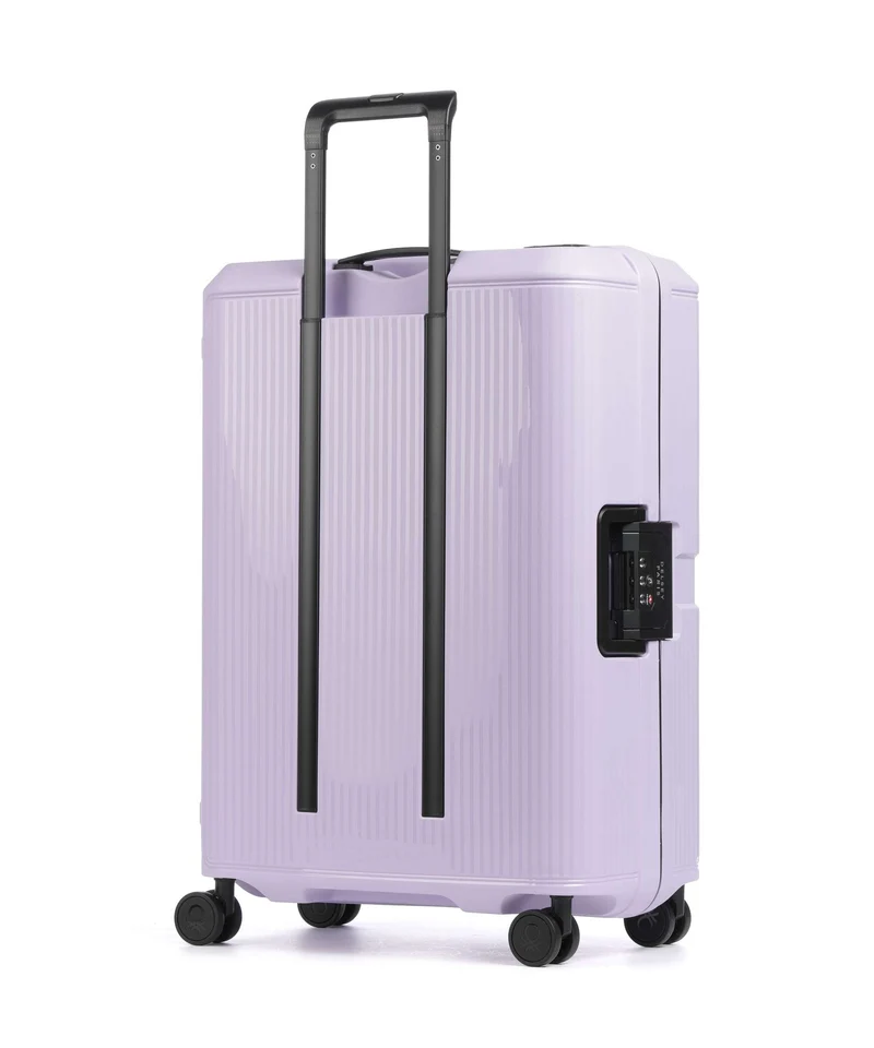Delsey Paris x United Colors of Benetton CB Hard Maleta con 4 ruedas lavender