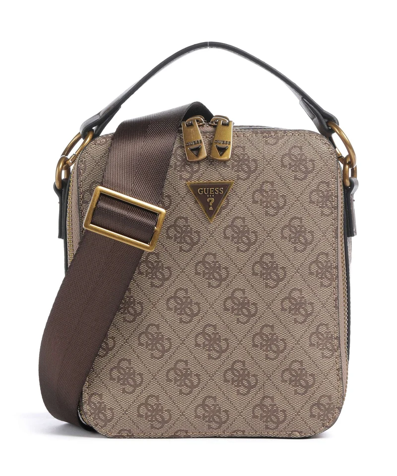 Guess Torino 4G Eco Bandolera beige/brown