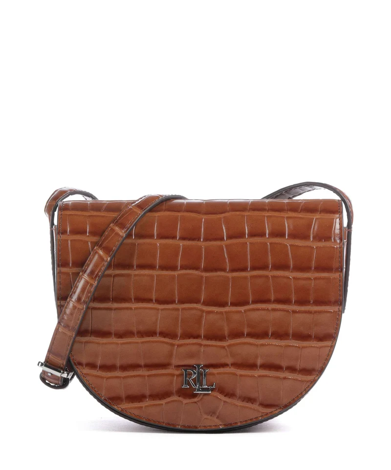 Lauren Ralph Lauren Witley Medium Bandolera tobacco