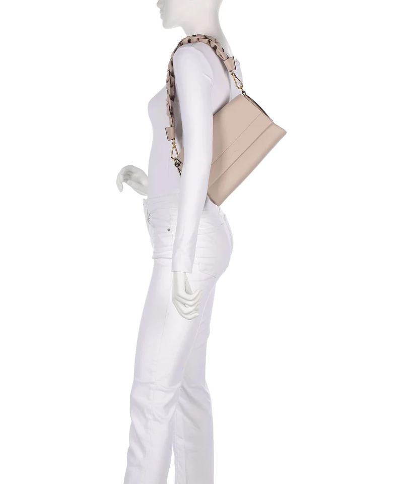 Coccinelle Boheme Grana Double Bolso de hombro rosette/warm taupe