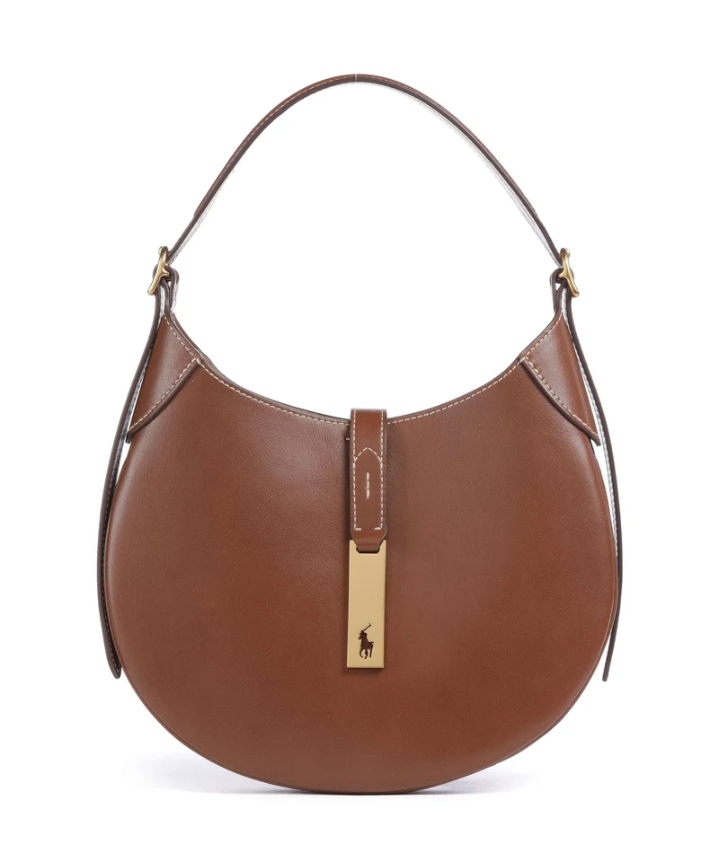 Polo Ralph Lauren ID Collection Small Bolso de hombro cuoio