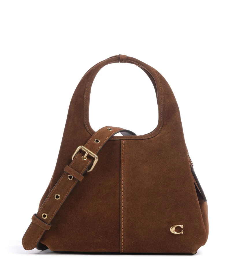 Coach Lana Suede 23 Bolso de mano warm brown