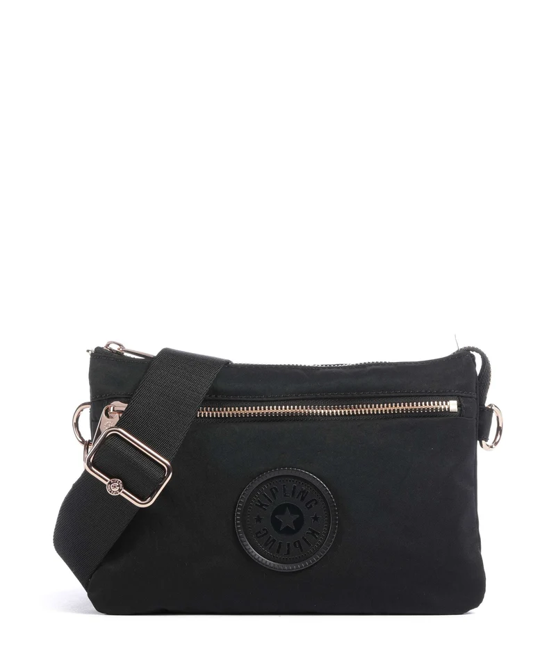 Kipling Charm Riri Zip Bandolera black rose spice