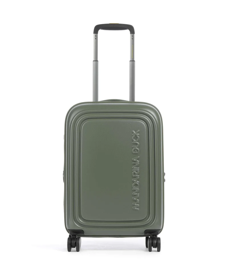 Mandarina Duck Logoduck+ Maleta con 4 ruedas pine green