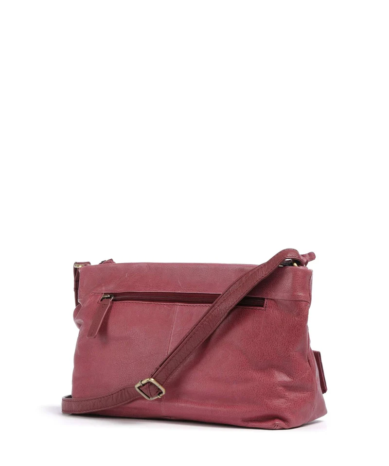 Burkely Natural Norah Bandolera poppy pink